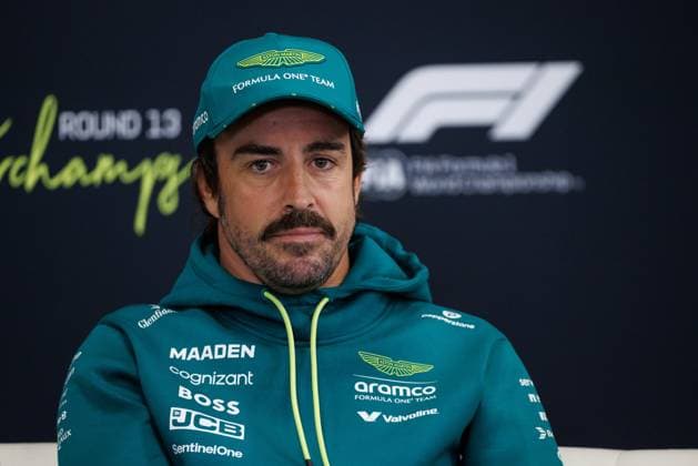Fernando Alonso Aston Martin Aramco Formula One Team, 14 , Belgian Grand Prix, Motorsport, Formula 1, 2025 season, 24 07 2025 Belgian Grand Prix, Motorsport, Formula 1, 2025 season, 24 07 2025 Copyright: xEibner-Pressefoto AlexanderxNeisx EP_ANS