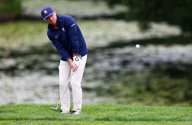 Paul Casey of England. LIV Golf UK, Day Three, Golf, JCB Golf & Country Club, Uttoxeter, UK - 27 Jul 2025Uttoxeter JCB Golf & Country Club United Kingdom EDITORIAL USE ONLY No use with unauthorised audio, video, data, fixture lists, club league logos or live services. Online in-match use limited to 120 images, no video emulation. No use in betting, games or single club league player publications. Copyright: xJamesxMarsh Shutterstockx 15410873ad