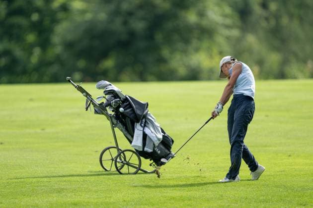 Maxima Purkart GC St Leon Rot on the last hole on the green, GER, 15 BWGV INTERNATIONAL MATCHPLAY TROPHY, Golf, Girls and Boys, imt Golf, 26 29 07 2025, GER, 15 BWGV INTERNATIONAL MATCHPLAY TROPHY, Golf, Girls and Boys, imt Golf, 26 29 07 2025 Wain Copyright: xEibner-Pressefotox EP_SWA