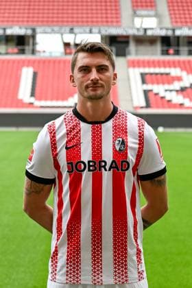 Maximilian Philipp SC Freiburg, 26 GER, SC Freiburg, Football, 1 BL, portrait date 2025 2026, 30 07 2025 GER, SC Freiburg, Football, 1 BL, portrait date 2025 2026, 30 07 2025 Freiburg Copyright: xEibner-Pressefoto ThomasxHessx EP_THS