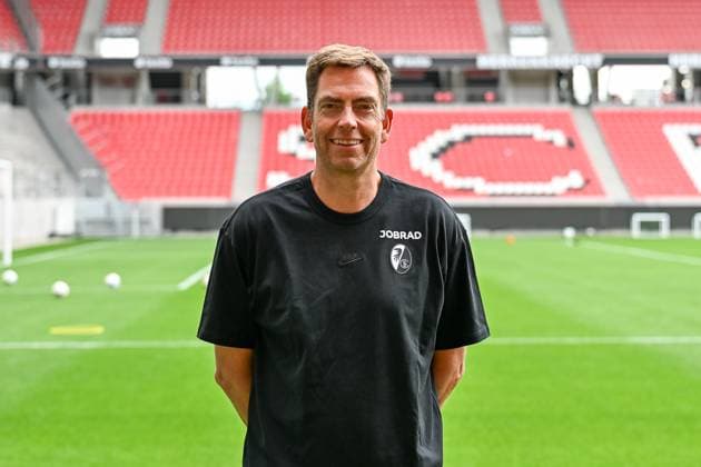 Markus Behrens SC Freiburg, Physiotherapist GER, SC Freiburg, Football, 1 BL, portrait appointment 2025 2026, 30 07 2025 GER, SC Freiburg, Football, 1 BL, portrait appointment 2025 2026, 30 07 2025 Freiburg Copyright: xEibner-Pressefoto ThomasxHessx EP_THS