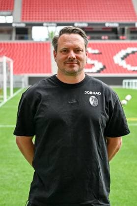 Matthias Rosa SC Freiburg, rehab trainer GER, SC Freiburg, football, 1 BL, portrait appointment 2025 2026, 30 07 2025 GER, SC Freiburg, football, 1 BL, portrait appointment 2025 2026, 30 07 2025 Freiburg Copyright: xEibner-Pressefoto ThomasxHessx EP_THS
