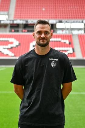 Michael Mueller SC Freiburg, Goalkeeper coach GER, SC Freiburg, Football, 1 BL, Portrait date 2025 2026, 30 07 2025 GER, SC Freiburg, Football, 1 BL, Portrait date 2025 2026, 30 07 2025 Freiburg Copyright: xEibner-Pressefoto ThomasxHessx EP_THS