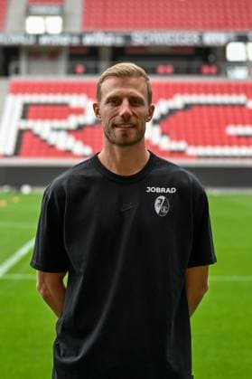 Maximilian Kessler SC Freiburg, Athletic Trainer GER, SC Freiburg, Football, 1 BL, Portrait date 2025 2026, 30 07 2025 GER, SC Freiburg, Football, 1 BL, Portrait date 2025 2026, 30 07 2025 Freiburg Copyright: xEibner-Pressefoto ThomasxHessx EP_THS