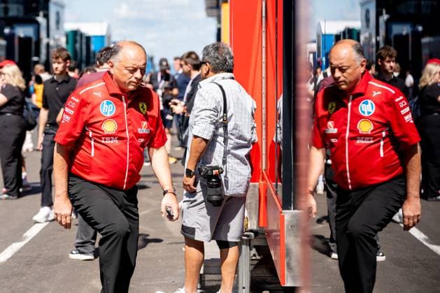 Frederic Vasseur Team Principal Scuderia Ferrari HP, France , HUN, Formula 1 World Championship, Hungarian Grand Prix, Hungaroring, Media Day, 2025 season, 31 07 2025 HUN, Formula 1 World Championship, Hungarian Grand Prix, Hungaroring, Media Day, 2025 season, 31 07 2025 Montreal Copyright: xEibner-Pressefoto MarcelxFischerx EP_MFI