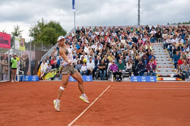 Julia Grabher AUT , Nikola Bartunkova vs Julia Grabher,Tennis, CTS Ladies Open, Final, 03 08 2025, Nikola Bartunkova vs Julia Grabher,Tennis, CTS Ladies Open, Final, 03 08 2025 Hechingen Copyright: xEibner-Pressefoto StefanxRosenfex EP_SRD
