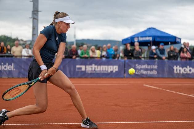 Renata Jamrichova, doubles, tennis, CTS Ladies Open, final, 03 08 2025, doubles, tennis, CTS Ladies Open, final, 03 08 2025 Hechingen Copyright: xEibner-Pressefoto StefanxRosenfex EP_SRD