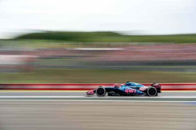 Franco Colapinto BWT Alpine Formula One Team, Argentina, 43 in A525, HUN, Formula 1 World Championship, Hungarian Grand Prix, Hungaroring, race, 2025 season, 03 08 2025 HUN, Formula 1 World Championship, Hungarian Grand Prix, Hungaroring, race, 2025 season, 03 08 2025 Budapest Copyright: xEibner-Pressefoto MarcelxFischerx EP_MFI