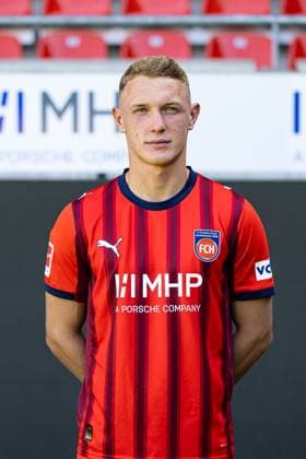 Luka Janes FC Heidenheim, 36 GER, FC Heidenheim 1846, Football, 1 Bundesliga, Portraettermin 2025 2026, 07 08 2025, DFB DFL regulations prohibit any use of photographs as image sequences GER, FC Heidenheim 1846, Football, 1 Bundesliga, Portraettermin 2025 2026, 07 08 2025 Heidenheim Copyright: xEibner-Pressefoto RogerxBuerkex EP_RBE