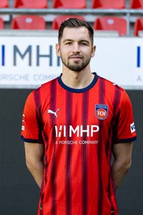 Marvin Pieringer FC Heidenheim, 18 GER, FC Heidenheim 1846, Football, 1 Bundesliga, Portraettermin 2025 2026, 07 08 2025, DFB DFL regulations prohibit any use of photographs as image sequences GER, FC Heidenheim 1846, Football, 1 Bundesliga, Portraettermin 2025 2026, 07 08 2025 Heidenheim Copyright: xEibner-Pressefoto RogerxBuerkex EP_RBE