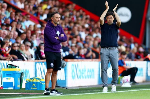AFC Bournemouth Manager Andoni Iraola. AFC Bournemouth v Wolverhampton Wanderers, Premier League, Football, Vitality Stadium, Bournemouth, UK - 23 Aug 2025Bournemouth Vitality Stadium United Kingdom EDITORIAL USE ONLY No use with unauthorised audio, video, data, fixture lists, club league logos or live services. Online in-match use limited to 120 images, no video emulation. No use in betting, games or single club league player publications. Copyright: xJamesxMarsh Shutterstockx 15449566ai