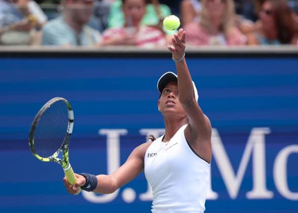 Maaya Rajeshwaran Revathi IND , Girls Singles, Girls Singles US Open Championships 2023, USTA Billie Jean King National Tennis Center, Flushing Meadows, New York, USA Maaya Rajeshwaran Revathi IND , US Open Championships 2023, USTA Billie Jean King National Tennis Center, Flushing Meadows, New York, USA Copyright: xJuergenxHasenkopfx