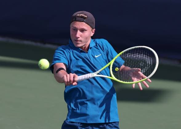 Max Schoenhaus, Boys Singles, Boys Singles, US Open Championships 2023, USTA Billie Jean King National Tennis Center, Flushing Meadows, New York, USA Max Schoenhaus, Boys Singles, Boys Singles, US Open Championships 2023, USTA Billie Jean King National Tennis Center, Flushing Meadows, New York, USA Copyright: xJuergenxHasenkopfx