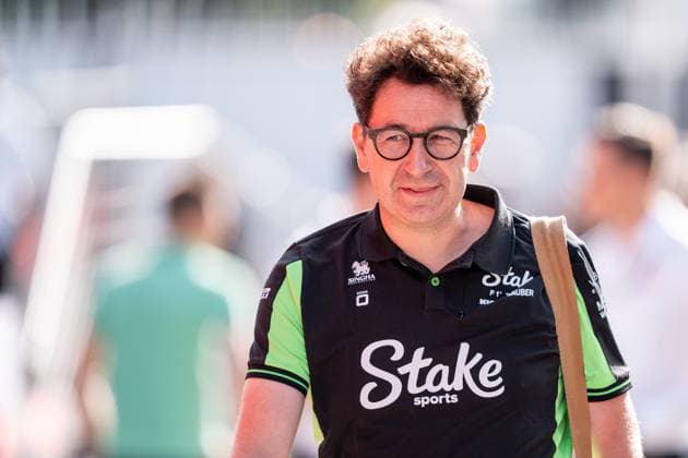 Mattia Binotto CEO Stake F1 Team Kick Sauber, Italy , ITA, Formula 1 World Championship, Italian Grand Prix, Autodromo Nazionale Monza, Practice Day, 2025 season, 05 09 2025 ITA, Formula 1 World Championship, Italian Grand Prix, Autodromo Nazionale Monza, Practice Day, 2025 season, 05 09 2025 Monza Copyright: xEibner-Pressefoto MarcelxFischerx EP_MFI