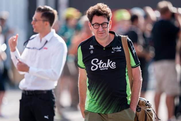 Mattia Binotto CEO Stake F1 Team Kick Sauber, Italy , ITA, Formula 1 World Championship, Italian Grand Prix, Autodromo Nazionale Monza, Practice Day, 2025 season, 05 09 2025 ITA, Formula 1 World Championship, Italian Grand Prix, Autodromo Nazionale Monza, Practice Day, 2025 season, 05 09 2025 Monza Copyright: xEibner-Pressefoto MarcelxFischerx EP_MFI