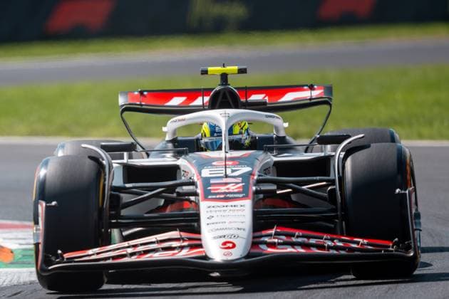 Oliver Bearman MoneyGram Haas F1 Team, Great Britain 87 in VF 25, ITA, Formula 1 World Championship, Italian Grand Prix, Autodromo Nazionale Monza, Practice Day, 2025 season, 05 09 2025 ITA, Formula 1 World Championship, Italian Grand Prix, Autodromo Nazionale Monza, Practice Day, 2025 season, 05 09 2025 Monza Copyright: xEibner-Pressefoto MarcelxFischerx EP_MFI