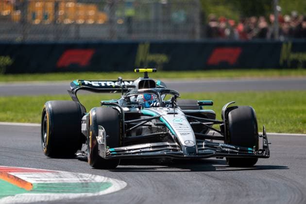 Kimi Antonelli Mercedes AMG Petronas F1 Team, Italy, 12 in W16, ITA, Formula 1 World Championship, Italian Grand Prix, Autodromo Nazionale Monza, Practice Day, 2025 season, 05 09 2025 ITA, Formula 1 World Championship, Italian Grand Prix, Autodromo Nazionale Monza, Practice Day, 2025 season, 05 09 2025 Monza Copyright: xEibner-Pressefoto MarcelxFischerx EP_MFI