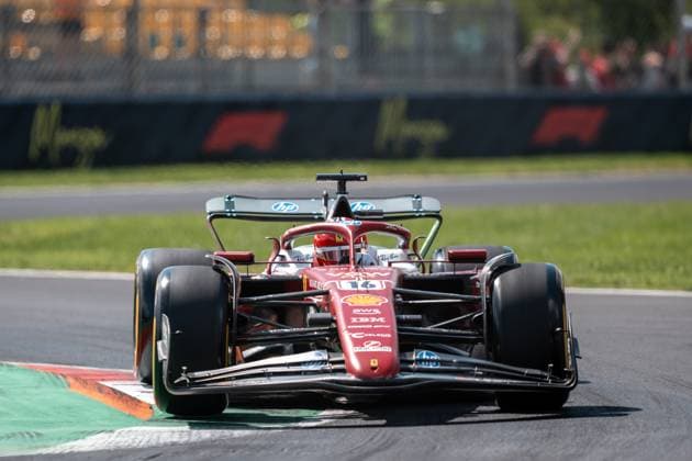Charles Leclerc Scuderia Ferrari HP F1 Team, Monaco, 16 , ITA, Formula 1 World Championship, Italian Grand Prix, Autodromo Nazionale Monza, Practice Day, 2025 season, 05 09 2025 ITA, Formula 1 World Championship, Italian Grand Prix, Autodromo Nazionale Monza, Practice Day, 2025 season, 05 09 2025 Monza Copyright: xEibner-Pressefoto MarcelxFischerx EP_MFI