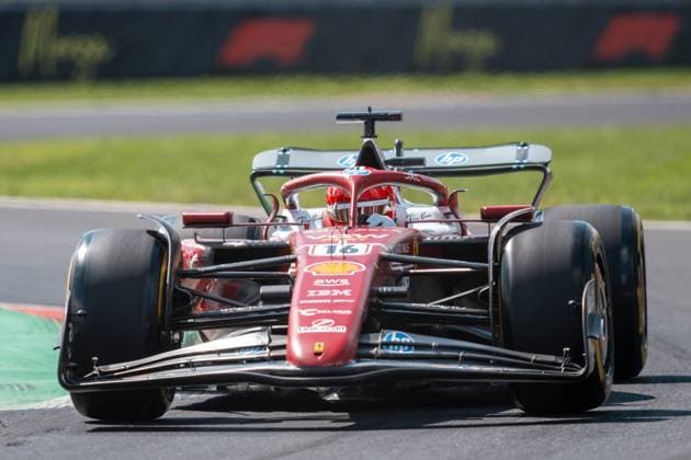 Charles Leclerc Scuderia Ferrari HP F1 Team, Monaco, 16 in SF 25, ITA, Formula 1 World Championship, Italian Grand Prix, Autodromo Nazionale Monza, Practice Day, 2025 season, 05 09 2025 ITA, Formula 1 World Championship, Italian Grand Prix, Autodromo Nazionale Monza, Practice Day, 2025 season, 05 09 2025 Monza Copyright: xEibner-Pressefoto MarcelxFischerx EP_MFI