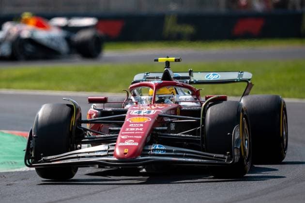 Lewis Hamilton Scuderia Ferrari HP F1 Team, Great Britain, 44 in SF 25, ITA, Formula 1 World Championship, Italian Grand Prix, Autodromo Nazionale Monza, Practice Day, 2025 season, 05 09 2025 ITA, Formula 1 World Championship, Italian Grand Prix, Autodromo Nazionale Monza, Practice Day, 2025 season, 05 09 2025 Monza Copyright: xEibner-Pressefoto MarcelxFischerx EP_MFI