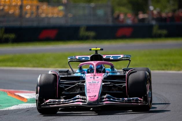 Paul Aron substitute driver BWT Alpine Formula One Team Estonia, 61 in A525, ITA, Formula 1 World Championship, Italian Grand Prix, Autodromo Nazionale Monza, Practice Day, 2025 season, 05 09 2025 ITA, Formula 1 World Championship, Italian Grand Prix, Autodromo Nazionale Monza, Practice Day, 2025 season, 05 09 2025 Monza Copyright: xEibner-Pressefoto MarcelxFischerx EP_MFI