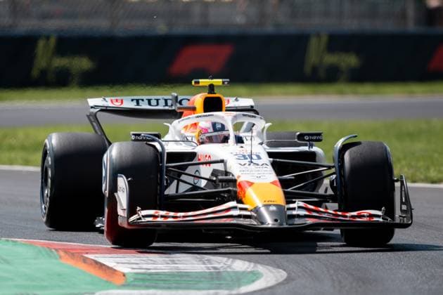 Liam Lawson Visa Cash App Racing Bulls F1 Team, New Zealand, 30 in VCARB 02, ITA, Formula 1 World Championship, Italian Grand Prix, Autodromo Nazionale Monza, Practice Day, 2025 season, 05 09 2025 ITA, Formula 1 World Championship, Italian Grand Prix, Autodromo Nazionale Monza, Practice Day, 2025 season, 05 09 2025 Monza Copyright: xEibner-Pressefoto MarcelxFischerx EP_MFI