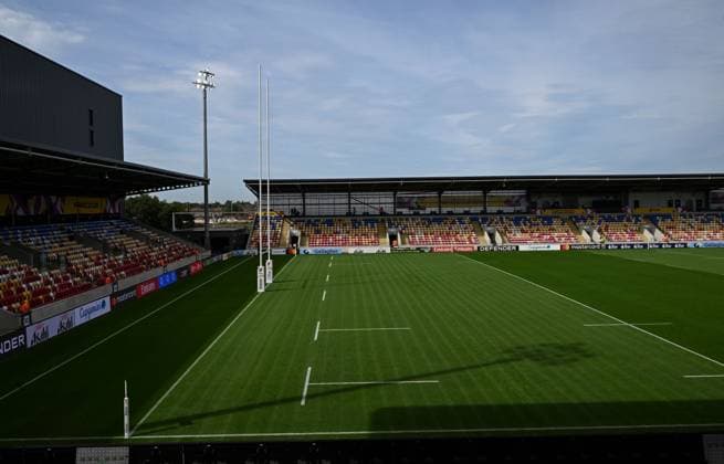 A general view before kick off USA v Samoa, Women s Rugby World Cup, Group A, Rugby Union, York Community Stadium, York, UK - 06 Sept 2025York York Community Stadium United Kingdom EDITORIAL USE ONLY No use with unauthorised audio, video, data, fixture lists, club league logos or live services. Online in-match use limited to 120 images, no video emulation. No use in betting, games or single club league player publications. Copyright: xAnnaxGowthorpe Shutterstockx 15471121f