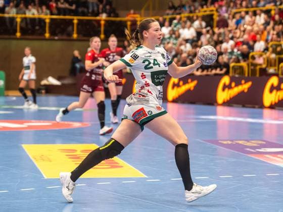 Luisa Scherer Frisch Auf Women, 24 on the counter-attack, HSG Bensheim Auerbach vs Frisch Auf Goeppingen, Handball, 1 Bundesliga, Season 2025 2026, 06 09 2025 HSG Bensheim Auerbach vs Frisch Auf Goeppingen, Handball, 1 Bundesliga, Season 2025 2026, 06 09 2025 Bensheim Copyright: xMichaelxSchmidt Eibner-Pressefotx EP_MST