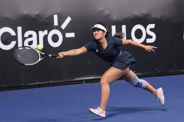 Dutch tennis player Lian Tran faces Bolivian Noelia Zeballos at the SP Open in Sao Paulo Sao Paulo (SP), September 6, 2025 Sports WTA250 SP Open - Match between Dutchwoman Lian Tran and Bolivian Noelia Zeballos, at the SP Open in Sao Paulo, which takes place from September 6 to 14 at Villa-Lobos Park, on the central court, this Saturday, September 6, 2025, in the west zone of Sao Paulo. Dutch tennis player Lian Tran beat Bolivian Noelia Zeballos by scores of 3-6, 6-4, 6-1, and 2-1, and is classified. (Foto: Leco Viana Thenews2 imago images) SPO Copyright: xLecoxVianax