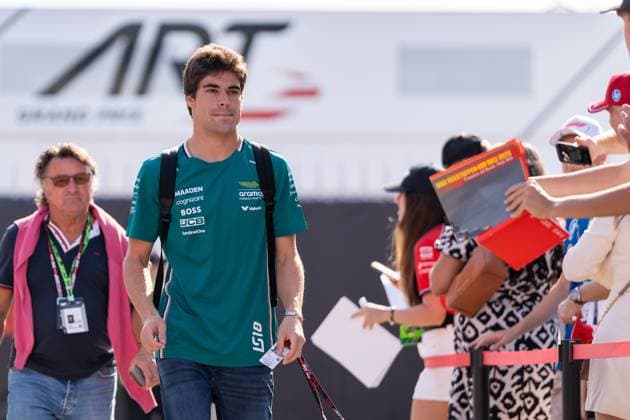 Lance Stroll Aston Martin Aramco Formula One Team, Canada, 18 , ITA, Formula 1 World Championship, Italian Grand Prix, Autodromo Nazionale Monza, Race Day, 2025 season, 07 09 2025 ITA, Formula 1 World Championship, Italian Grand Prix, Autodromo Nazionale Monza, Race Day, 2025 season, 07 09 2025 Monza Copyright: xEibner-Pressefoto MarcelxFischerx EP_MFI