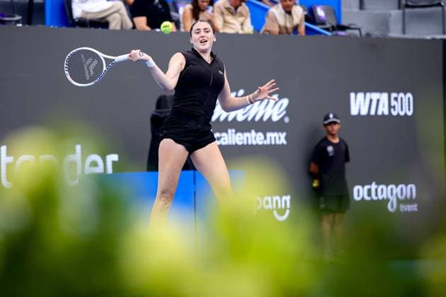 WTA GUADALAJARA 250 OPEN, CENTRO PANAMERICANO DE TENIS, GUADALAJARA, JALISCO, MEXICO, IMAGENSHOP WTA GUADALAJARA 250 OPEN SAKKARI VS JACQUEMOT 09092025 GUADALAJARA, JALISCO Action photo of Elsa Jacquemot of France, during day 2 the WTA Guadalajara 250 Open, held at the Centro Panamericano de Tenis of Guadalajara, Jalisco, Mexico Action photo of Elsa Jacquemot of France, during day 2 the WTA Guadalajara 250 Open, held at the Centro Panamericano de Tenis of Guadalajara, Jalisco, Mexico PHOTO BY IMAGENSHOP AGENCIA FOTOGRAFICA GUADALAJARA JALISCO MEXICO Copyright: xIMAGENSHOPxAGENCIAxFOTOGRAFICAx