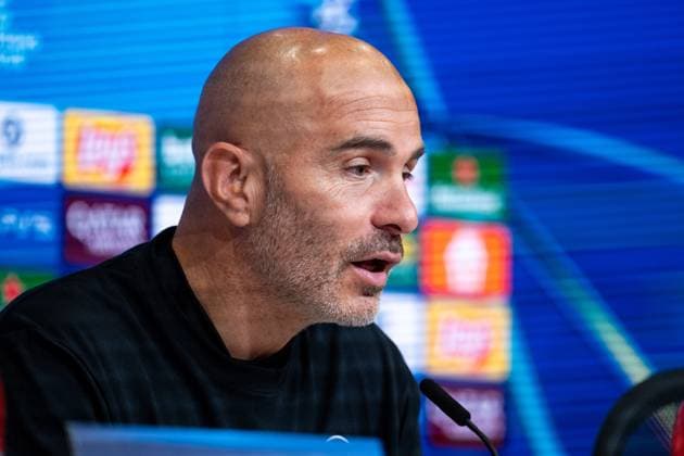 Enzo Maresca Chelsea FC, Coach at the press conference, GER, FC Bayern Muenchen vs Chelsea FC, Football, UEFA Champions League, League phase, Matchday 1, 2025 2026 season, 17 09 2025 GER, FC Bayern Muenchen vs Chelsea FC, Football, UEFA Champions League, League phase, Matchday 1, 2025 2026 season, 17 09 2025 Muenchen Copyright: xEibner-Pressefoto Memmlerx EP_MMR