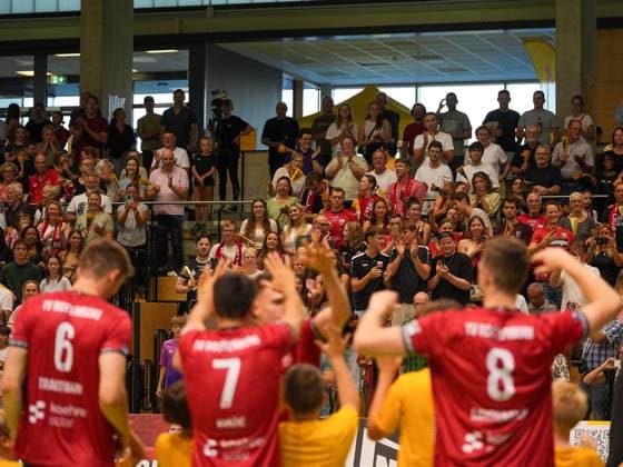 TV Rottenburg Fans , TV Rottenburg vs L E Volleys, Volleyball, 2 Bundesliga Sued, 1 Matchday, 2025 2026, 20 09 2025, TV Rottenburg vs L E Volleys, Volleyball, 2 Bundesliga Sued, 1 Matchday, 2025 2026, 20 09 2025 Rottenburg am Neckar Copyright: xEibner-Pressefoto DanielexLaxRocx EP_DLO