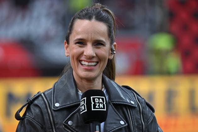 Christina Rann becomes the first woman in the Bundesliga conference on DAZN - Archive pictures
