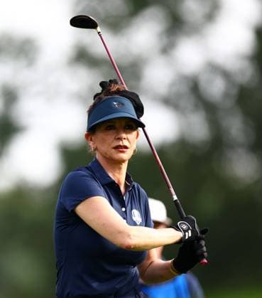 Catherine Zeta-Jones of Team Europe during the Celebrity All-Star match. 2025 Ryder Cup, Celebrity Match, Golf, Bethpage Black Golf Course, New York, USA - 24 Sep 2025New York Bethpage Black Golf Course New York (NY) United States of America EDITORIAL USE ONLY No use with unauthorised audio, video, data, fixture lists, club league logos or live services. Online in-match use limited to 120 images, no video emulation. No use in betting, games or single club league player publications. Copyright: xJamesxMarsh Shutterstockx 15500192e