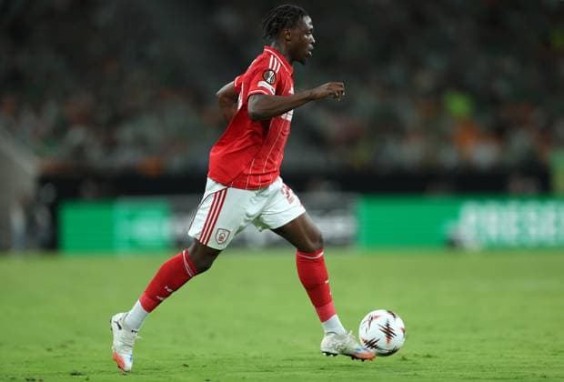 Dilane Bakwa of Nottingham Forest Real Betis v Nottingham Forest, UEFA Europa League, Football, Villamarin Stadium, Seville, Spain - 24 Sep 2025Seville Villamarin Stadium Spain EDITORIAL USE ONLY No use with unauthorised audio, video, data, fixture lists, club league logos or live services. Online in-match use limited to 120 images, no video emulation. No use in betting, games or single club league player publications. Copyright: xAntonioxPozo Shutterstockx 15498594ap