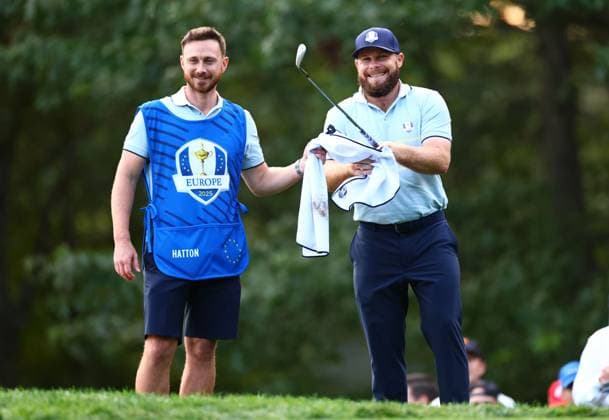 Tyrrell Hatton of Team Europe 2025 Ryder Cup, Day One, Morning Foursomes, Golf, Bethpage Black Golf Course, New York, USA - 26 Sep 2025New York Bethpage Black Golf Course New York (NY) United States of America EDITORIAL USE ONLY No use with unauthorised audio, video, data, fixture lists, club league logos or live services. Online in-match use limited to 120 images, no video emulation. No use in betting, games or single club league player publications. Copyright: xJamesxMarsh Shutterstockx 15500199bp