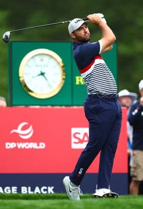 Scottie Scheffler of Team USA 2025 Ryder Cup, Day One, Morning Foursomes, Golf, Bethpage Black Golf Course, New York, USA - 26 Sep 2025New York Bethpage Black Golf Course New York (NY) United States of America EDITORIAL USE ONLY No use with unauthorised audio, video, data, fixture lists, club league logos or live services. Online in-match use limited to 120 images, no video emulation. No use in betting, games or single club league player publications. Copyright: xJamesxMarsh Shutterstockx 15500199by
