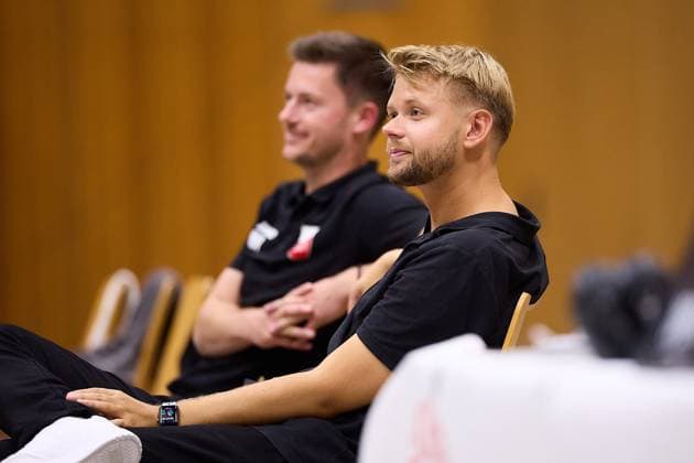 Jan Scheuermann TV Rottenburg, Coach GER, TuS Kriftel vs TV Rottenburg,Volleyball, 2 Bundesliga Sued, Matchday 3, Season 2025 2026, 27 09 2025 GER, TuS Kriftel vs TV Rottenburg,Volleyball, 2 Bundesliga Sued, Matchday 3, Season 2025 2026, 27 09 2025 Kriftel Copyright: xEibner-Pressefoto GeraldxOelze-dexStoppanyx EP_ODS