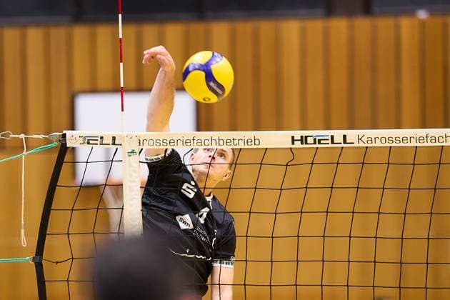 Jakob Elsaesser TV Rottenburg, 04 GER, TuS Kriftel vs TV Rottenburg,Volleyball, 2 Bundesliga Sued, Matchday 3, Season 2025 2026, 27 09 2025 GER, TuS Kriftel vs TV Rottenburg,Volleyball, 2 Bundesliga Sued, Matchday 3, Season 2025 2026, 27 09 2025 Kriftel Copyright: xEibner-Pressefoto GeraldxOelze-dexStoppanyx EP_ODS