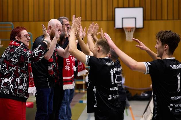 Thanks to the TV Rottenburg acceptance by the fans GER, TuS Kriftel vs TV Rottenburg,Volleyball, 2 Bundesliga Sued, Matchday 3, Season 2025 2026, 27 09 2025 GER, TuS Kriftel vs TV Rottenburg,Volleyball, 2 Bundesliga Sued, Matchday 3, Season 2025 2026, 27 09 2025 Kriftel Copyright: xEibner-Pressefoto GeraldxOelze-dexStoppanyx EP_ODS