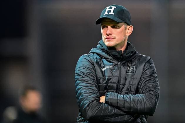 Coach Sven Bender Unterhaching looking disappointed, disappointment, frustration, disappointed, pessimistic, single image, action, action, 17 10 2025, Unterhaching Germany , Football, Regionalliga Bayern, SpVgg Unterhaching SpVgg Bayreuth xslx