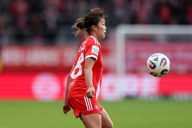 Momoko Tanikawa FC Bayern Muenchen, 18 , GER, FC Bayern Muenchen vs 1 FC Koeln, Football, Google Pixel Frauen Bundesliga, 7 Spieltag, Saison 2025 2026, 19 10 2025, DFL DFB REGULATIONS PROHIBIT ANY USE OF PHOTOGRAPHS as IMAGE SEQUENCES and or QUASI VIDEO, GER, FC Bayern Muenchen vs 1 FC Koeln, Football, Google Pixel Frauen Bundesliga, 7 Spieltag, Saison 2025 2026, 19 10 2025 Muenchen Copyright: xEibner-Pressefoto JennixMaulx EP_JML