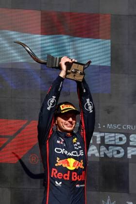 19.10.2025, Circuit of The Americas, Austin, FORMULA 1 MSC CRUISES UNITED STATES GRAND PRIX 2025 , im Bild Sieger Max Verstappen (NLD), Oracle Red Bull Racing (Photo by Hasan Bratic DeFodi Images) 19 10 2025, Circuit of The Americas, Austin, FORMULA 1 MSC CRUISES UNITED STATES GRAND PRIX 2025 , in the picture winner Max Verstappen NLD , Oracle Red Bull Racing Photo by Hasan Bratic DeFodi Images