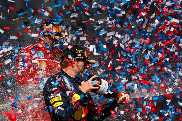 19.10.2025, Circuit of The Americas, Austin, FORMULA 1 MSC CRUISES UNITED STATES GRAND PRIX 2025 , im Bild Sieger Max Verstappen (NLD), Oracle Red Bull Racing (Photo by Hasan Bratic DeFodi Images) 19 10 2025, Circuit of The Americas, Austin, FORMULA 1 MSC CRUISES UNITED STATES GRAND PRIX 2025 , in the picture winner Max Verstappen NLD , Oracle Red Bull Racing Photo by Hasan Bratic DeFodi Images