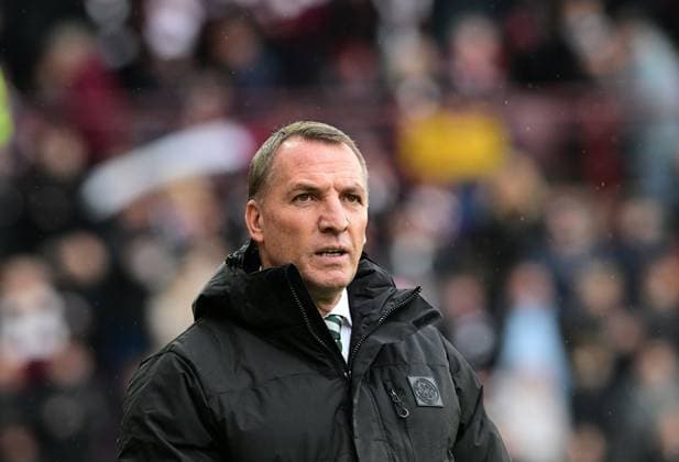 Celtic Manager Brendan Rodgers Heart of Midlothian v Celtic, William Hill Scottish Premiership, Football, Tynecastle Park, Edinburgh, Scotland, UK - 26 Oct 2025Edinburgh Tynecastle Park United Kingdom EDITORIAL USE ONLY No use with unauthorised audio, video, data, fixture lists, club league logos or live services. Online in-match use limited to 120 images, no video emulation. No use in betting, games or single club league player publications. Copyright: xMarkxRunnacles Shutterstockx 15593438db