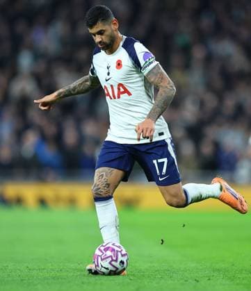 Cristian Romero of Tottenham Hotspur Tottenham Hotspur v Chelsea, Premier League, Football, Tottenham Hotspur Stadium, London, UK - 01 Nov 2025London Tottenham Hotspur Stadium United Kingdom EDITORIAL USE ONLY No use with unauthorised audio, video, data, fixture lists, club league logos or live services. Online in-match use limited to 120 images, no video emulation. No use in betting, games or single club league player publications. Copyright: xMichaelxZemanek Shutterstockx 15639958as