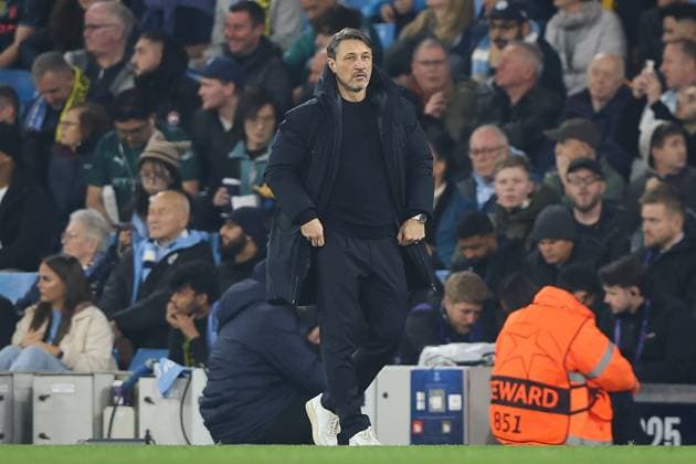 . - Manchester City v Borussia Dortmund, MD4, UEFA Champions League, League Phase, Etihad Stadium, Manchester, England. - 5th November 2025. (C) Ian Stephen Crystal Pix Borussia Dortmund manager Niko Kovac. - Manchester City v Borussia Dortmund, MD4, UEFA Champions League, League Phase, Etihad Stadium, Manchester, England. - 5th November 2025. (C) Ian Stephen Crystal Pix Manchester Etihad Stadium United Kingdom Copyright: xIanxStephenx CP_IM_IS_City_Dortmund_05November2025_014