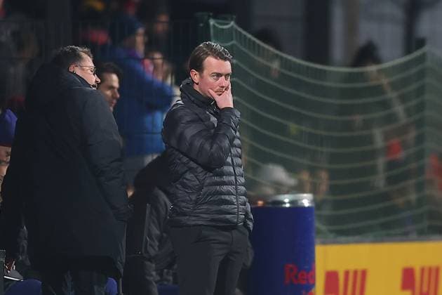 RB Leipzig Jena 1 Bundesliga Women Leipzig, Training Center at Cottaweg, 06 11 2025, Football, Women, Season 2025 2026, Women Bundesliga, 9 Matchday , RB Leipzig FC Carl Zeiss Jena , In the picture Coach Jonas Stephan RB Leipzig ,