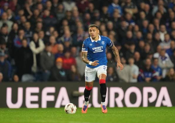 Rangers captain James Tavernier Rangers v Roma, UEFA Europa League, Group Stage, Football, Ibrox Stadium, Glasgow, Scotland, UK - 06 Nov 2025Glasgow Ibrox Scotland United Kingdom EDITORIAL USE ONLY No use with unauthorised audio, video, data, fixture lists, club league logos or live services. Online in-match use limited to 120 images, no video emulation. No use in betting, games or single club league player publications. Copyright: xStuartxWallace Shutterstockx 15642261w